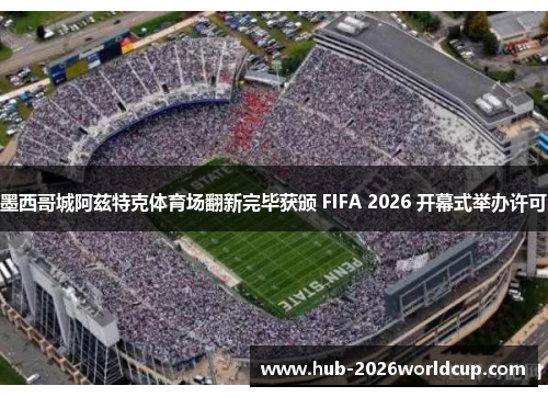 墨西哥城阿兹特克体育场翻新完毕获颁 FIFA 2026 开幕式举办许可